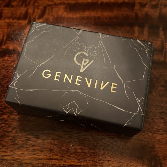 Genevive Silver Dangle Earrings - Picture 8 of 10